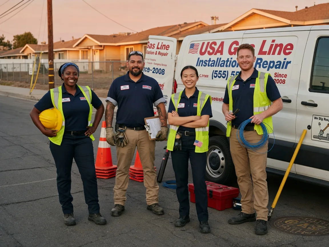 Gas Line Installation company in Dawson, ND